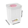 thumbnail image 2 of Dvkptbk Kitchen Essentials Sealed Cans for Grains and Miscellaneous Grains Food Grade Plastic Preservation Storage Tanks Transparent and Stackable Kitchen Dry Goods Preservation Boxes, 2 of 2