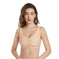 thumbnail image 2 of Mersteyo Mastectomy Bra Pocket Bra for Silicone Breast Forms Front Closure Bra Comfortable Bra, 2 of 6