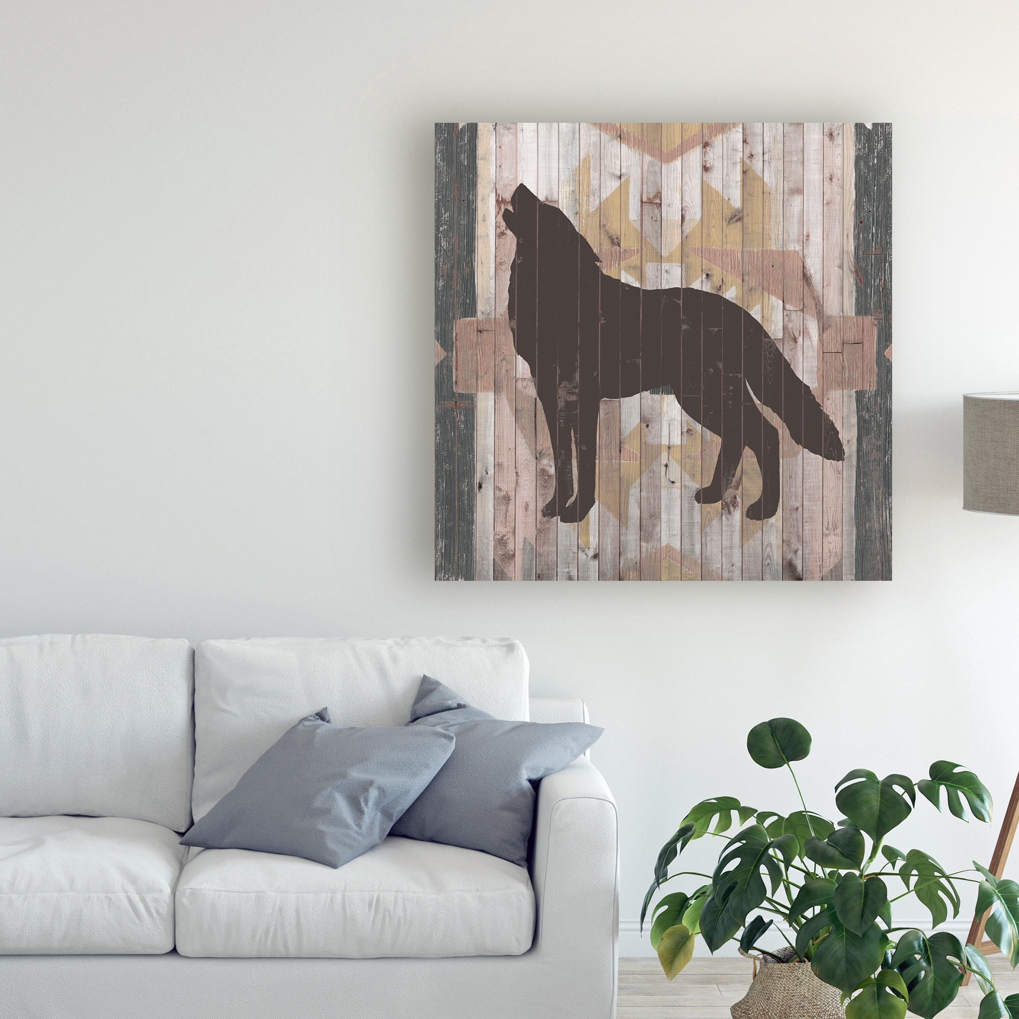 Trademark Fine Art 'Southwest Lodge Animals II' Canvas Art by Vision Studio