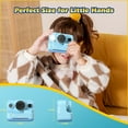 thumbnail image 5 of Instant Print Camera for Kids – 32GB SD Card, HD Video, Portable Toy, 1-Second Black and White Print-Hunkstar HC200, 5 of 11
