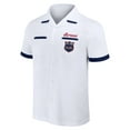 thumbnail image 2 of Men's Darius Rucker Collection by Fanatics  White Atlanta Braves Bowling Button-Up Shirt, 2 of 3