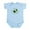 Sky Blue, variant on CafePress - Mimi's Leprechaun Infant Bodysuit - Baby Light Bodysuit, Size Newborn - 24 Months