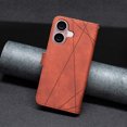 thumbnail image 6 of for iPhone 16 Plus Case Wallet Case with Card Holder [RFID Blocking] Magnetic Closure Folio Kickstand, Men's Retro Premium Shockproof PU Leather Flip Case Wallet for iPhone 16 Plus,Brown, 6 of 8