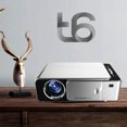 thumbnail image 2 of International Version TOPRECIS LED HD Projector T6 720P LED 110-240V Full HD Projector Video Beamer 3500 Lumens Home Cinema Projector Compatible with Andriod Multimedia, 2 of 8