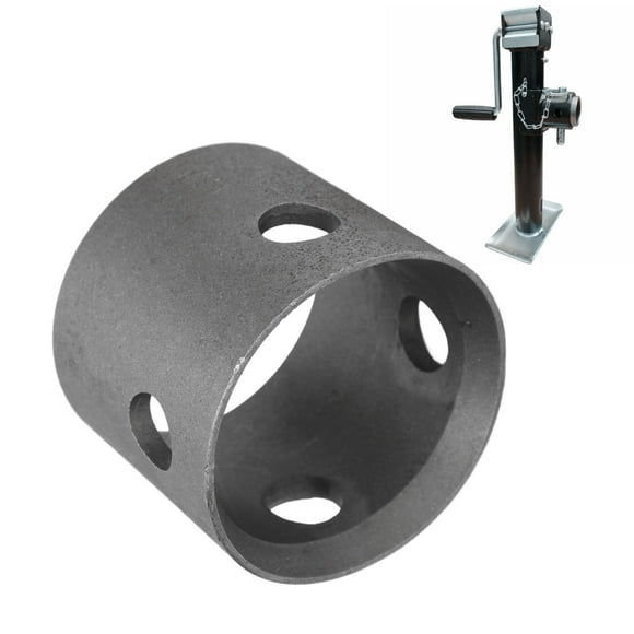 Replacement Swivel Jack Pipe Mount, Trailer Jack Swivel Mount, 2000 to 8000 Lbs Metal Jack Welding Installation Tube Bracket for  RV