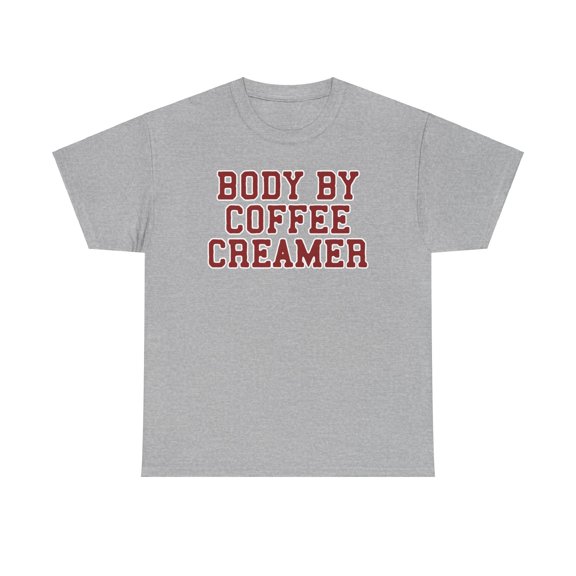 Coffee Creamer Shirt Gifts Tshirt Crew Neck Short Sleeve