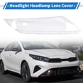 thumbnail image 2 of Unique Bargains Headlight Lens Cover Headlight Headlamp Lense Clear Lens Cover for Kia Optima 2011-2013 Clear PC 1 Pcs Front Right Car, 2 of 6