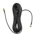 thumbnail image 1 of 20M SMA Male to Female Coaxial Extension Cable for WiFi Router Antenna, Copper, 1 of 5