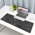 thumbnail image 3 of Large Mouse Pad, Desk Mats On Top of Desks XL Keyboard Mouse Pad with Non-Slip Base Extended Mouse Pad for Work, Game, Office, Home - Topographic Contour (35.4x15.7 in), 3 of 6