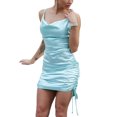 thumbnail image 1 of goowrom Robe Sans Manches à Col en U pour Femmes avec Cordon de Serrage, 1 of 7