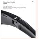 thumbnail image 4 of Gafas de sol envolventes de moda, gafas de sol deportivas con tonos ovalados negros, gafas estéticas cibernéticas para mujeres y hombres, 4 of 5