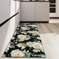 thumbnail image 4 of Pioneer Flower Floral Print Pattern Kitchen Rug Mat,Kitchen Runner Rugs Non Skid Washable,Decorative Kitchen Floor Mats for Kitchen,Sink,Laundry,17"X47", 4 of 5