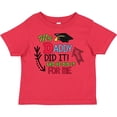 thumbnail image 3 of Inktastic My Daddy Did It and He Did It for Me with Graduation Cap Boys Toddler T-Shirt, 3 of 5