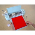 thumbnail image 3 of ORACAL Craft Vinyl Film Roll 8300 Red Orange 033 Transparent Adhesive 5 Sheets 12" x 12", 3 of 8