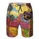thumbnail image 3 of Balery Beautiful African Woman Traje de Baño Estilo Hawaiano para Hombre, Shorts de Secado Rápido con Bolsillos-X-Large, 3 of 6