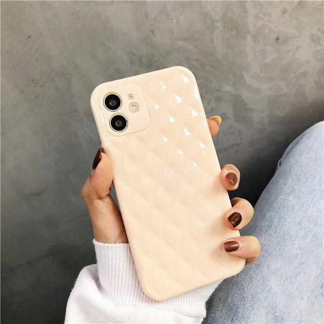 Funda de silicona suave de caramelo de lujo para iPhone 13 11 Pro X XR XS Max 12 Mini funda trasera de protección suave para teléfono en SE 2020 7 8 Plus Tan Jianjun unisex