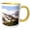 Yellow/White, variant on 3drose, Werfen Castle Salzburg Austria, 15oz Two-tone Yellow Mug