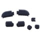 thumbnail image 5 of Reemplazo De La Consola De Juegos Reemplazo R\u0026L ZR D-Pad ABXY Home Kit De Botones Cruzados Para Nuevo 3DSLL / XL- Azul Soledad Controlador Manejar Botones ABXY, 5 of 8