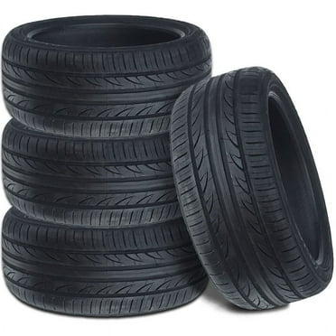 Set of 4 Lionhart LH-503 235/45ZR19 99W XL All Season High Performance A/S Tires LHST5031945010 / 235/45/19 / 2354519 Fits: 2013-19 Ford Escape Titanium, 2022-23 Jeep Compass Red
