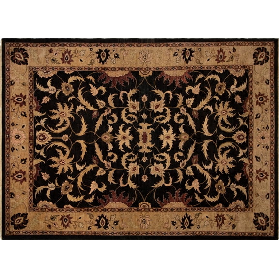 Peshawar Weston Black/Beige Rug, 10'0" x 13'3"