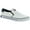 White, variant on TOMMY HILFIGER Womens White Comfort Roaklyn Round Toe Slip On Sneakers Shoes 8.5