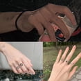 thumbnail image 4 of Mini tatuajes temporales falsos para dedos: diseños sencillos y pequeños, 8 hojas, 4 of 6
