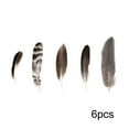 thumbnail image 2 of Holiday Deals karymi 30pcs Natural Feathers for Crafts DIY Turkey and Pheasant Mixed Styles for Handmade Christmas Halloween Wedding Party Decorations Christmas Party Favors Holiday Deals, 2 of 6