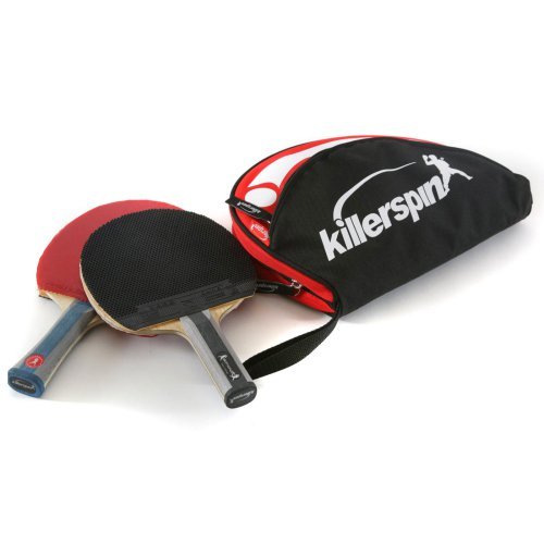 Killerspin Barracuda, Standard Size, Reinforced Padded Polyester, Table Tennis Paddle Case, Red - image 4 of 4
