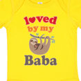 thumbnail image 4 of Inktastic Baba Grandma Loves Me Sloth Boys or Girls Baby Bodysuit, 4 of 5