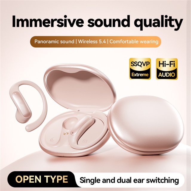 Klonfd M130 Running Friendly Half In Ear Earphones Fit High Performance Audio Comfortable Fit Earphones From Falling Off Even During Exercise