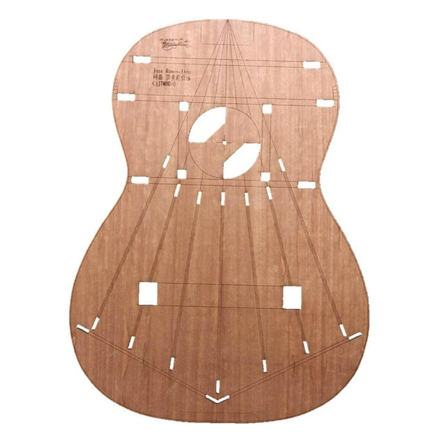 lionlar Modèle de Corps de Guitare Classique Premium pour Guitare Jose Romanios, Construction
