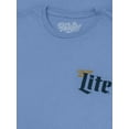thumbnail image 2 of Tee Luv Miller Lite Milwaukee Wisconsin Beer Logo Light Blue T-Shirt (Men's) (XXL), 2 of 6