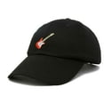 thumbnail image 4 of DALIX Electric Guitar Ball Cap Embroidered Hat in Black, 4 of 7