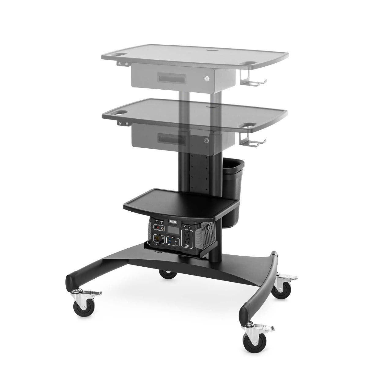 Luxor Mobile Battery Powered Ergonomic Workstation