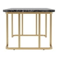 thumbnail image 3 of Furniture of America Clotten Contemporary Metal Coffee Table in Black, 3 of 6