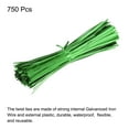 thumbnail image 3 of Uxcell Foil Twist Ties 8" Plastic Closure Tie for Tying Bread, Candy, Cookies, Gift Bags, Green 750 Pack, 3 of 5