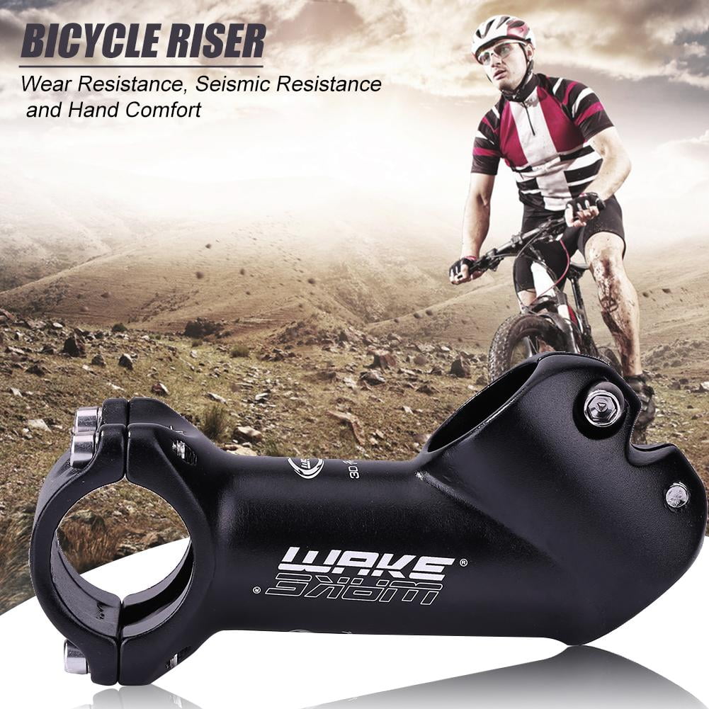 wake mtb stem 45 degree 31.8 90mm bike stem mountain bike stem short handlebar stem riser for most bicycle