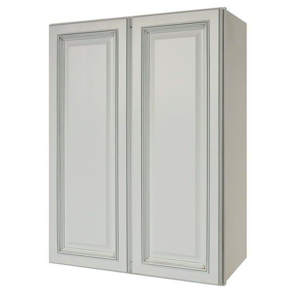 Sunny Wood Rlw2736-A Riley 27" Wide X 36" High Double Door Wall Cabinet - White