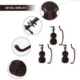 thumbnail image 2 of Shisuyan Musical Instrument Models Mini Violin Model Plastic 3Pack 3.2X1.2X0.7In, 2 of 9