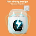 thumbnail image 3 of Baby Bottle Warmer 7-in-1 Multifuntion Breast Milk Warmer, Fast Baby Food Heater and Defrost Warmer with Timer for Twins, LCD Display Accurate Temperature Adjustment, 24H Constant Mode, 3 of 11