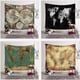 thumbnail image 2 of Tapiz decorativo Atlas histórico Mapa del mundo antiguo Tapiz de pared Decoración del hogar Decoración de pared para decoración 150x200 Cm （1）., 2 of 2