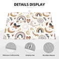 thumbnail image 5 of XMXY Dish Drying Mat for Kitchen Counter, Trendy Hippie Boho Background Absorbent Coffee Cup Dishes Rack Drainer Mats, 18x24 Inches, 5 of 9