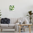 thumbnail image 2 of Stupell Industries Modern Green Leaf Abstraction Botanical & Floral Painting White Framed Art Print Wall Art, 12 x 12, 2 of 8