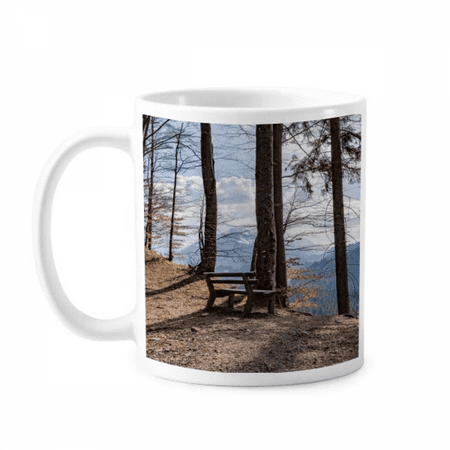 

Sky Bench Forestry Science Nature Scenery Mug Pottery Cerac Coffee Porcelain Cup Tableware