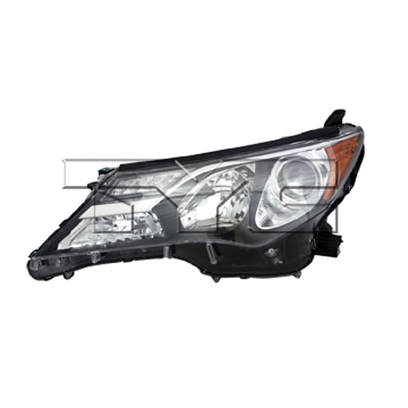 KAI New CAPA Certified Standard Replacement Driver Side Headlight Lens And Housing, Fits 2013-2015 Toyota Rav4