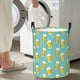 thumbnail image 5 of Fotbe Beer Cesto de Ropa con Asas, Cesto Impermeable de Gran Capacidad, Bolsa de Lavado para Dormitorio, Cesto de Ropa con Ruedas y Asas-Medium, 5 of 6