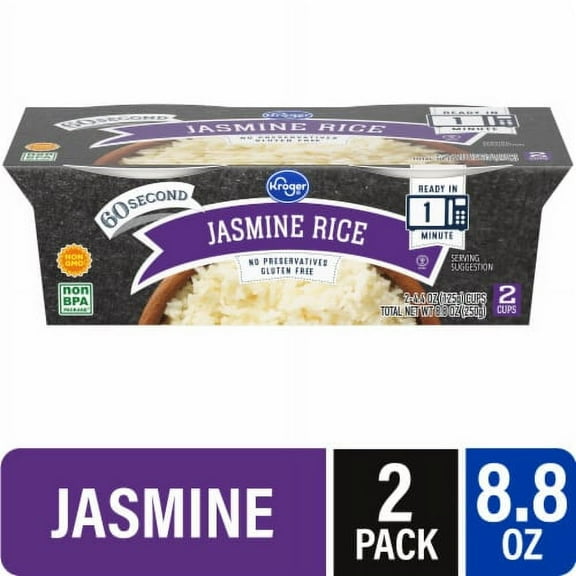 KR Jasmine Rice Cups 2 ct / 4.4 oz.