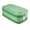 Green, variant on JeashCHAT Large Capacity Pencil Case , Multi-function Three-layer Zipper Stationery Box, Pen Pouch for College Campus & Office
