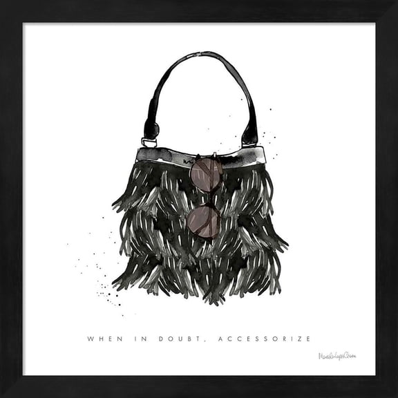 Great Art Now Glitz and Glam XII by Mercedes Lopez Charro, Framed Wall Art, 13.25W x 13.25H