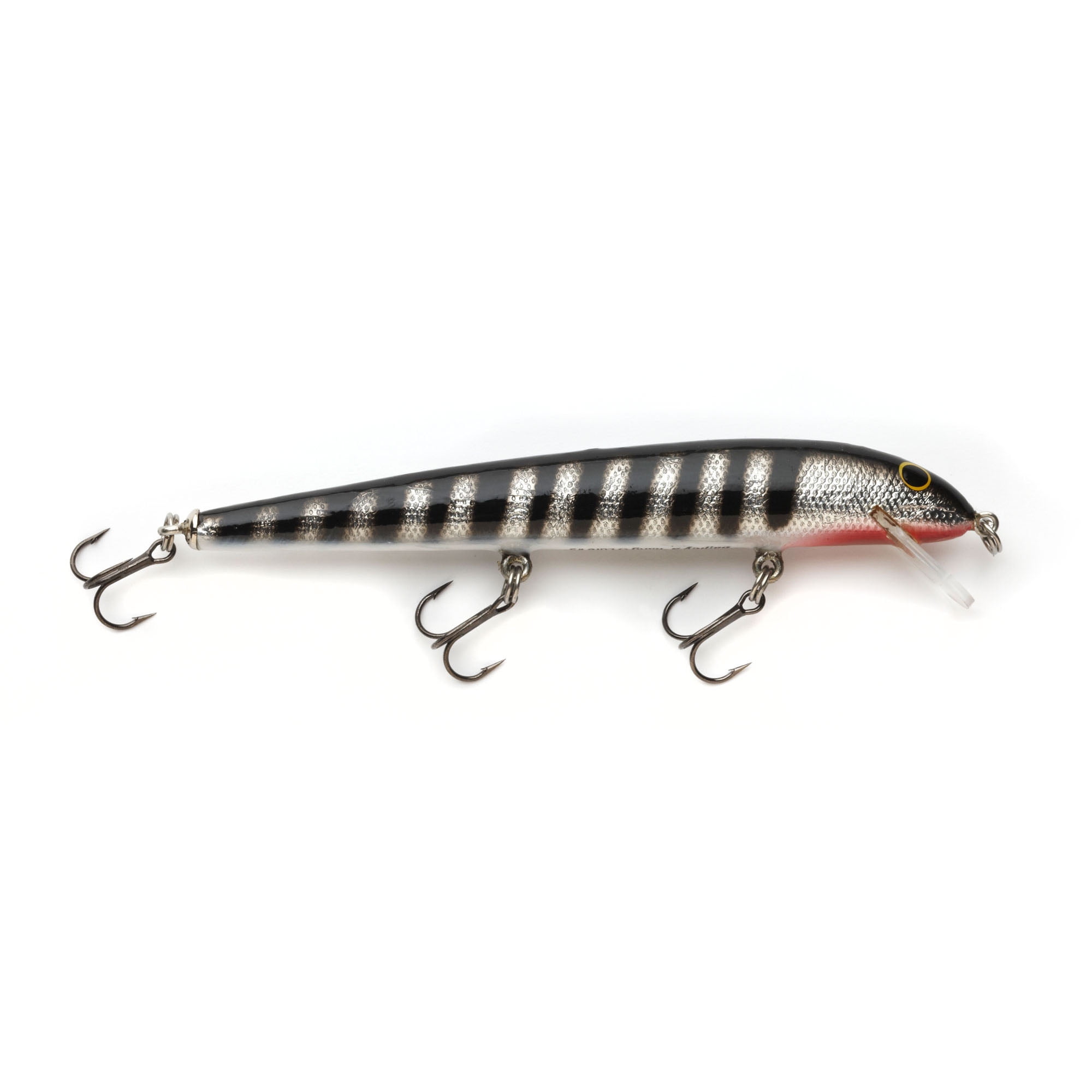 Bagley Bait Bang O Lure 3/8 Ounce, Black Stripe on Silver Foil